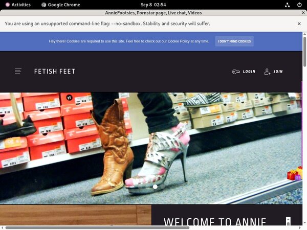 AnnieFootsies Mobile Account