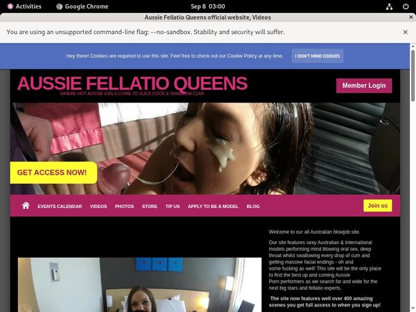 AussieFellatioQueens With Directpay