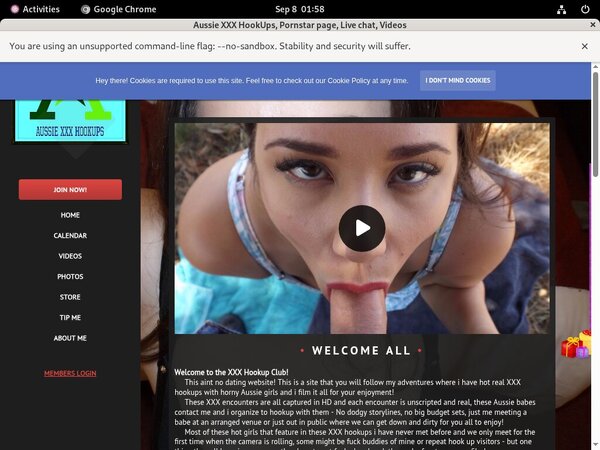 AussieXXXHookUps Free Sign Up