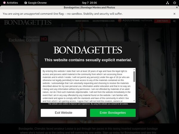 Bondagettes With Gift Card
