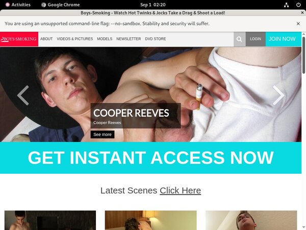 Boys-smoking.com Discount Trial Link