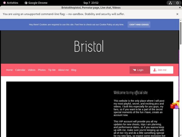 Bristolthepistol81.modelcentro.com Tour