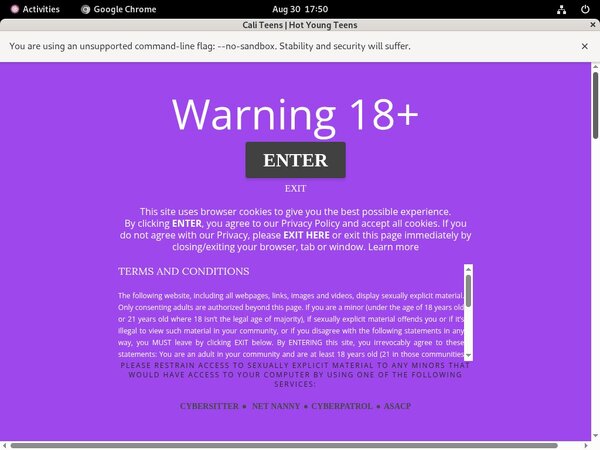 Cali Teens Discount Coupon