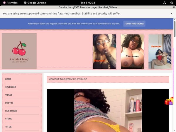 CamilacherryXXX Free Galleries