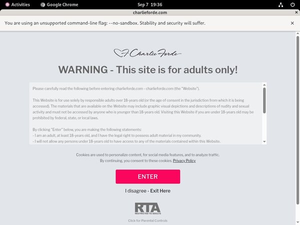 Charlie Forde Lingerie