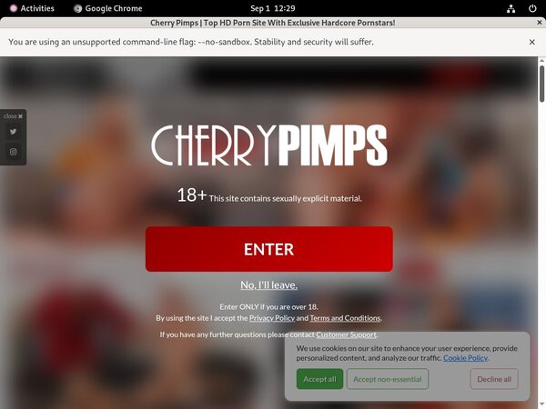 Cherry Pimps New Password