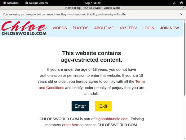 Chloesworld.com Accounta
