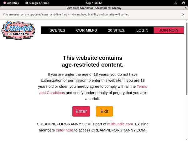 Creampie For Granny Webcam