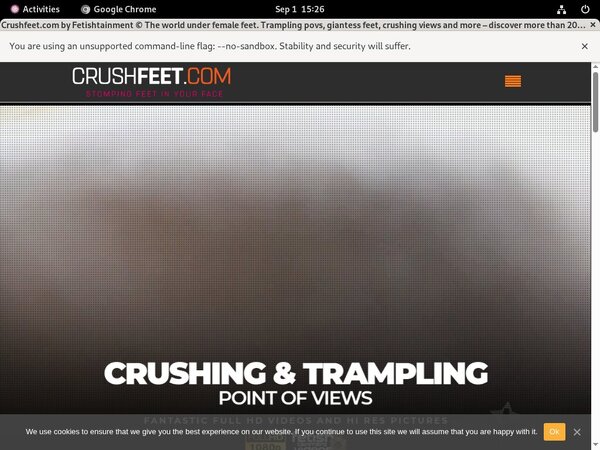 Crushfeet Discount Code Crushfeet Discount Code