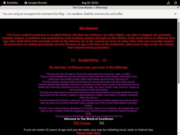 Crux Dreams Password Account