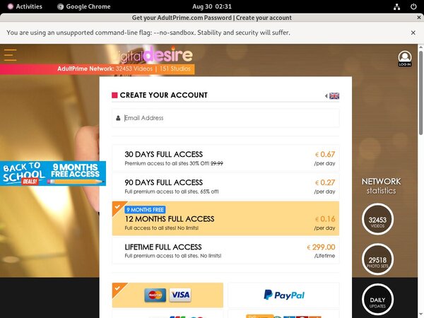 Digital Desire Member Discount