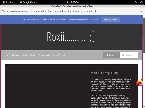 Discount FoxxyRoxii Trial Membership Discount FoxxyRoxii Trial Membership