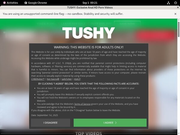 Discount Tushy Trial Link