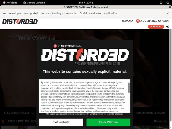 Distorded Register Free