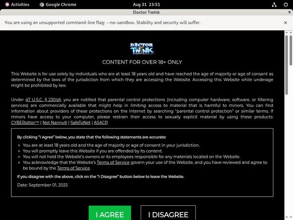 Doctor Twink User Name