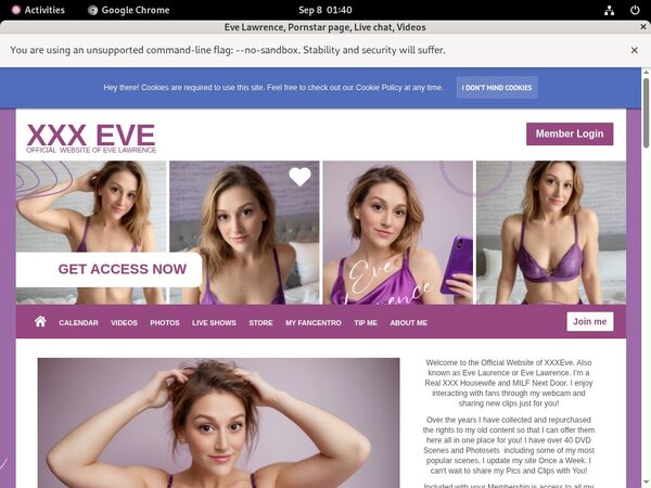 Eve-lawrence.com All Videos