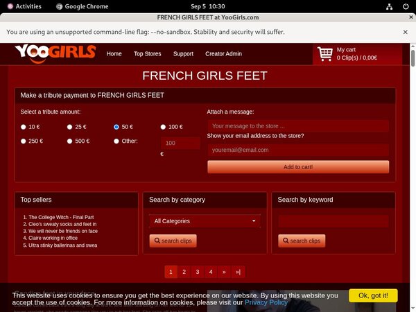 FRENCH GIRLS FEET Exclusive Discount