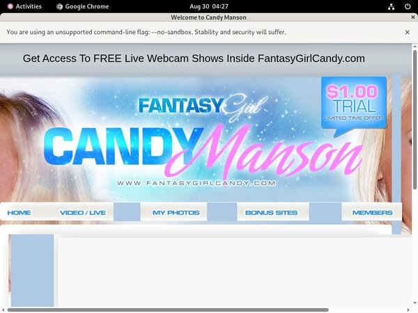 Fantasy Girl Candy Girls