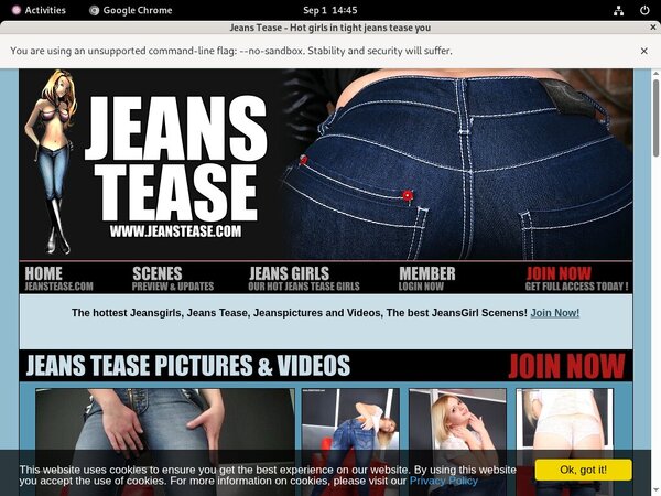 Film Jeans Tease