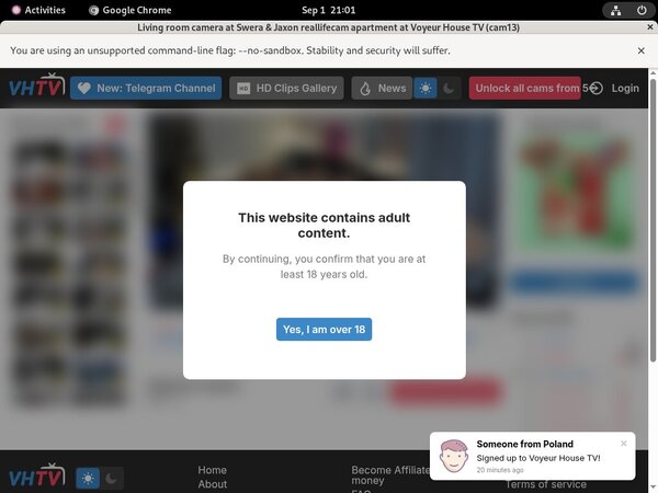 Free Account Tvhousevoyeur