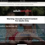 Free Adult Empire Unlimited Account Passwords