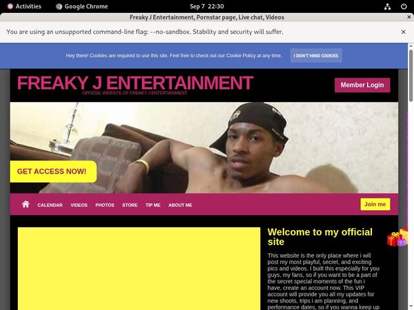 Free Freaky J Entertainment Trials