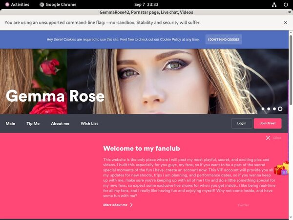 Free GemmaRose42 Passwords