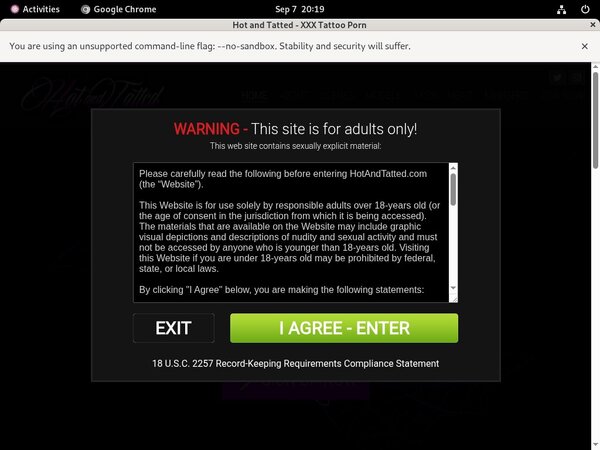 Free Login For Hotandtatted