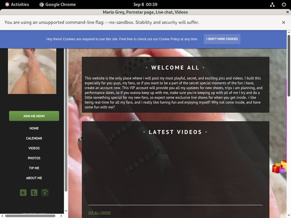 Free Premium Accounts For Marlogrey.modelcentro.com