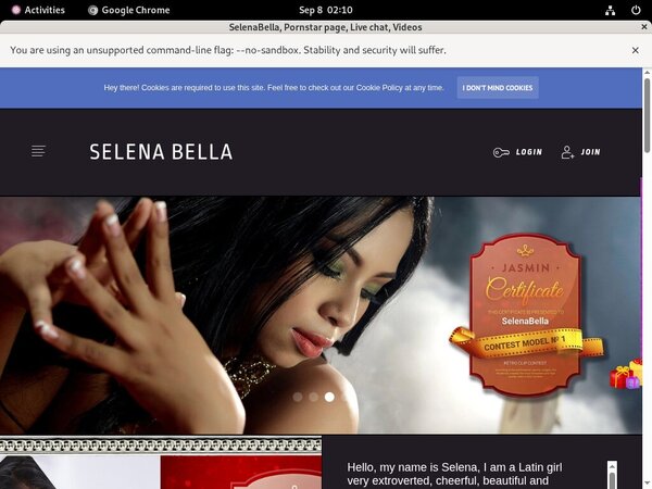 Free Selenabella.modelcentro.com Id And Password