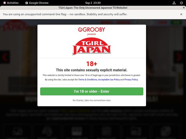 Free Tgirljapan.com Login Account