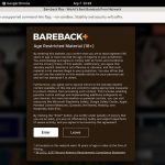Free User For Bareback Plus Free User For Bareback Plus