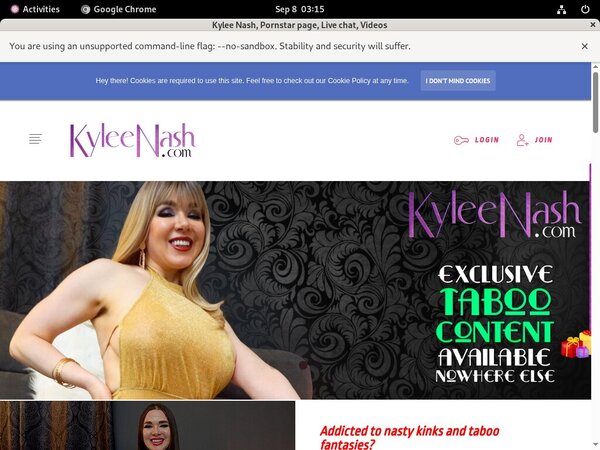 Free Working Kyleenash.com Logins