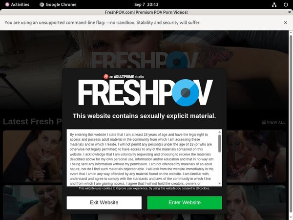Fresh POV Com Paypal
