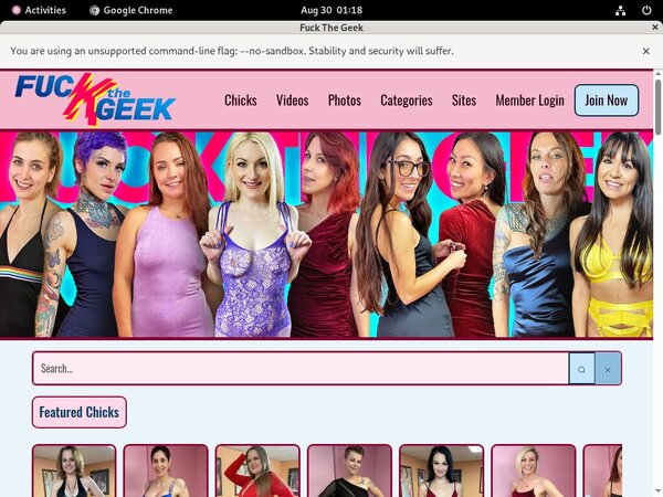 Fuck The Geek Free Trial Membership