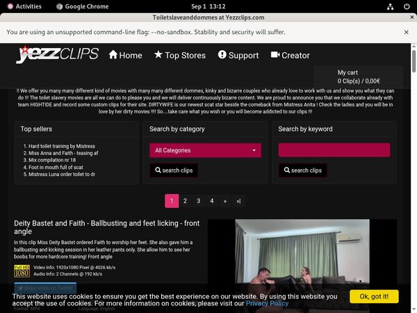 Get Toiletslaveanddommes Free Logins