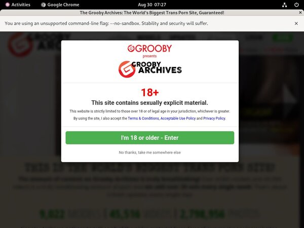 Grooby-archives.com Get A Password