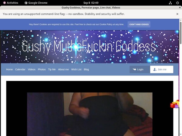 Gushy Goddess Cash