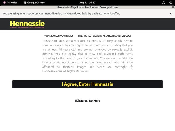 Hennessie Mobile Porn
