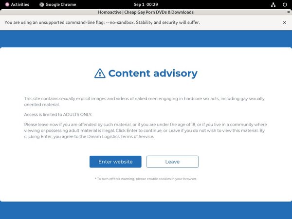 Homoactive.com Billing Form