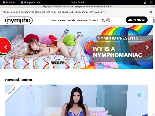 How To Get Into Nympho.com Free