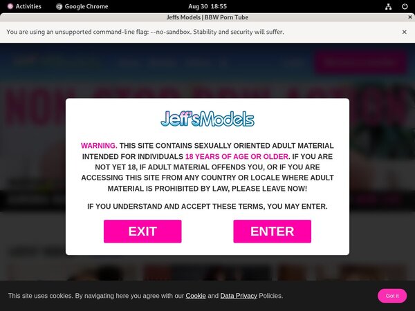 Jeffsmodels Vendo Page