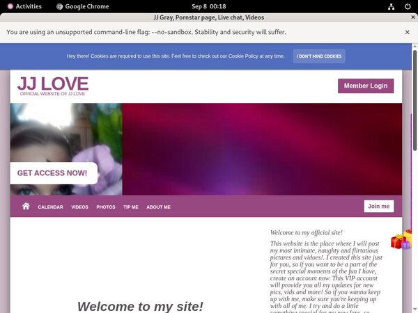 Jjlove Active Password