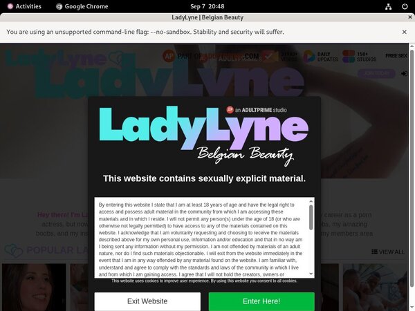 Ladylyne.com Network Login