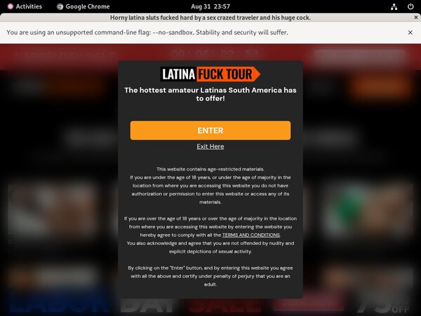Latinafucktour.com Website