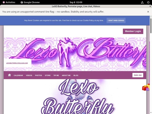 Lexobutterflyxxx.com Discounts