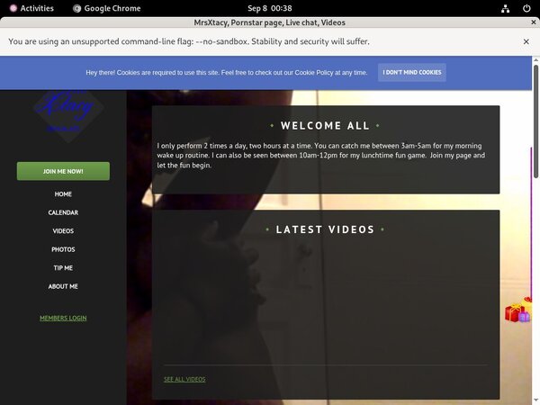 Log In MrsXtacy
