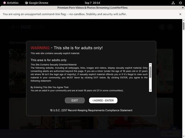 Love Her Films Password Site
