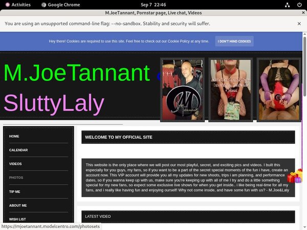 M.JoeTannant Discount 2018