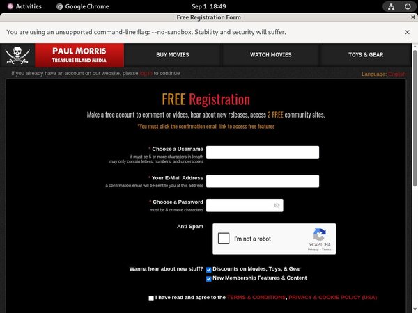 Members.treasureislandmedia.com With Free Trial